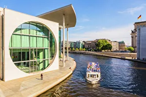 Library Prints: Library of the German Bundestag, Berlin, Germany, Europe