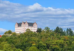 Lichtenberg castle, Lichtenberg, Fischbachtal, Odenwald, Hesse, Germany