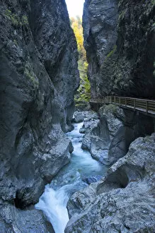 Lichtensteinklamm Canyon near Sankt Johann, Pongau in Salzburger Land, Austria