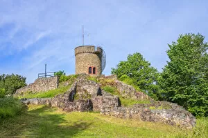 Images Dated 18th June 2020: Liebenburg castle, Namborn, Saarland, Germany