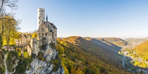 Liechtenstein Castle, (Wurttemberg), Reutlingen, Baden-Wurttemberg, Germany
