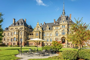 Wine Growing Region Prints: Lieser Castle and Park, Lieser, Mosel, Rhineland-Palatinate, Germany