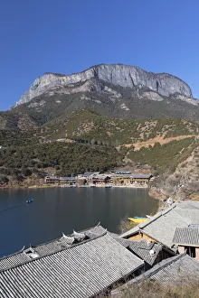 Lugu Hu Prints: Lige village, Lugu Lake, Yunnan, China