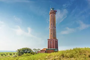 Norderney Prints: Lighthouse from 1874 on Norderney