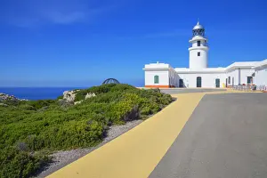 Solitary Prints: The lighthouse at Cap de Cavalleria, Menorca; Balearic Islands; Spain; Europe