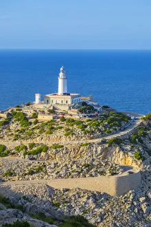 Lighthouse at Cap Formentor, Serra de Tramuntana, Mallorca, Balearic Islands, Spain