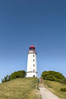 Lighthouse, Dornbusch, Hiddensee island, Mecklenburg-Western Pomerania, Germany