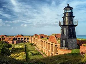 Fort Jefferson Prints: Lighthouse, Dry Tortugas National Park