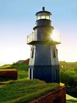 Fort Jefferson Prints: Lighthouse, Dry Tortugas National Park