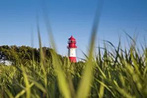 Images Dated 30th March 2015: Lighthouse, Falshaoft, Baltic coast, Schleswig-Holstein, Germany