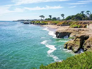 Santa Cruz Prints: Lighthouse Field State Beach, Santa Cruz, California, USA