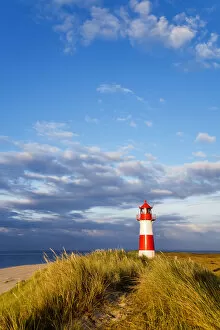 Images Dated 4th April 2011: Lighthouse List east, Ellenbogen, Sylt Island, North Frisian Islands, Schleswig Holstein
