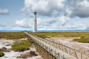 Bush Gallery: Lighthouse of Morro Jable, Fuerteventura, Canary Islands, Spain