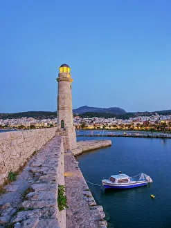Navigation Prints: Lighthouse at the Old Venetian Port