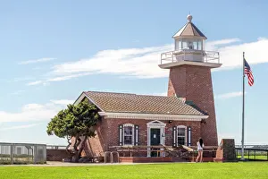 Southwestern Prints: Lighthouse Point, Lighthouse Field State Beach, Santa Cruz, California, USA
