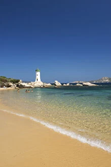 Images Dated 14th May 2012: Lighthouse Porto Faro at Capo da'Orso, Sardinia, Italy
