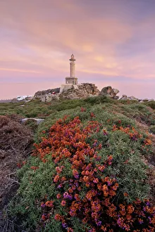 Summer Colours Prints: Lighthouse of Punta Nariga, Malpica de Bergantinos, Galicia, Spain