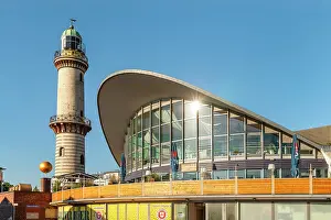 Rostock Prints: Lighthouse and Teepott building
