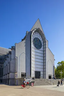 Nord Prints: Lille Cathedral, the Basilica of Notre Dame de la Treille, Lille, France