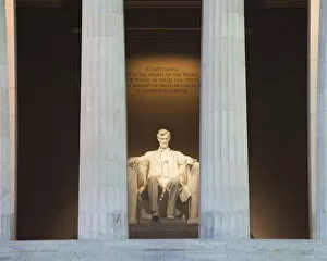 Abraham Lincoln Gallery: Lincoln Memorial, Washington DC, USA