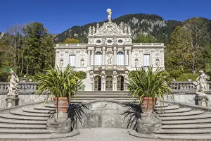 Linderhof Castle, Ettal, Allgaeu, Bavaria, Germany