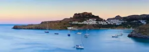 Lindos Acropolis & Village, Lindos, Rhodes, Greece