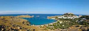 Lindos Acropolis & Village, Lindos, Rhodes, Greece