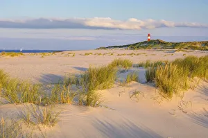 List-East Lighthouse, Ellenbogen, Sylt, North Frisia, Schleswig-Holstein, Germany