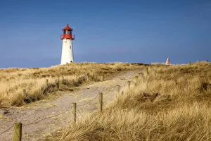 Elbow Prints: List-West lighthouse on the Ellenbogen Peninsula, Sylt, Schleswig-Holstein, Germany