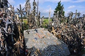 Lithuania, Hill of Crosses (Kryziu Kalnas)