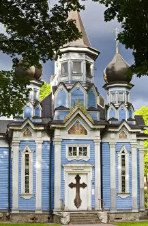 Images Dated 31st March 2011: Lithuania, Southern Lithuania, Druskininkai, Russian Orthodox Church