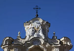 Images Dated 31st March 2011: Lithuania, Vilnius, detail of the baroque Basilian Gate