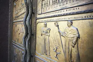 Lithuania, Vilnius, Decorative Doors Of Vilnius University