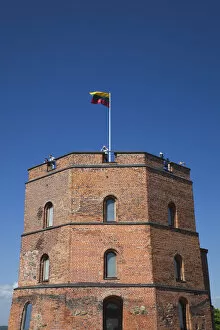 Images Dated 31st March 2011: Lithuania, Vilnius, Gediminas Hill, Gedimino Tower