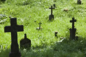 Lithuania, Vilnius, Rasu Cemetery, gravestones