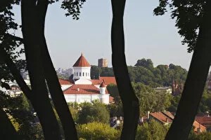 Images Dated 5th January 2010: Lithuania, Vilnius, View Of Church Of The Holy Mother Of God