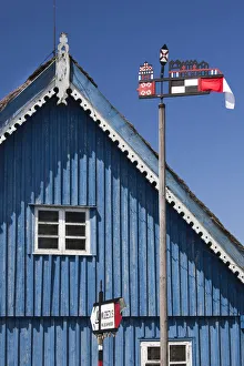 Lithuania, Western Lithuania, Curonian Spit, Nida, traditional Curonian weathervanes