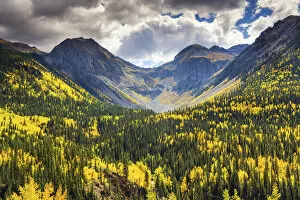 Images Dated 23rd September 2015: Little Giant Peak & Kendall Peak, Silverton, Colorado, USA