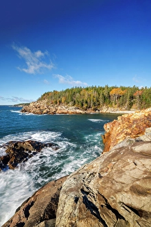 Bar Harbor Prints: Little Hunters Beach, Mount Desert Island