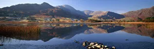 Grand View Prints: Little Langdale Tarn Reflections, Lake District National Park, Cumbria, England