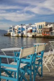 Little Venice, Chora (Mykonos Town), Mykonos, Cyclades Islands, Greece