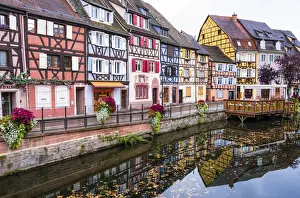 The Little Venice, Colmar, Alsatian Wine Route, France