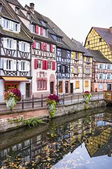 The Little Venice, Colmar, Alsatian Wine Route, France