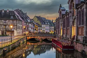 Grand Est Prints: Little Venice, Colmar, Haut-Rhin, Alsace, Grand Est, France