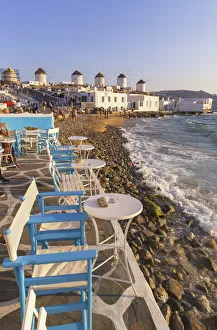 Little Venice, Mykonos Town, Mykonos, Cyclades Islands, Greece