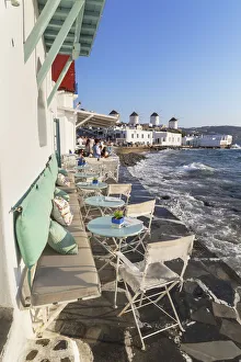 Little Venice, Mykonos Town, Mykonos, Cyclades Islands, Greece