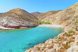 Folegandros Prints: Livadaki beach, Folegandros Island, Cyclades Islands, Greece