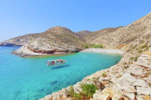 Livadaki beach, Folegandros Island, Cyclades Islands, Greece