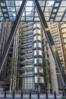 Financial Center Prints: Lloyds Building, London, England
