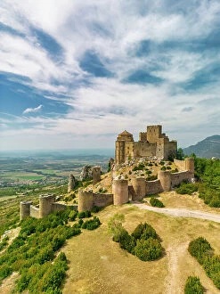 Drone Collection: Loarre Castle, Loarre, Huesca province, Aragon, Spain